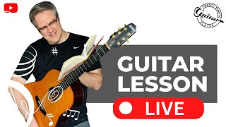 EASILY LEARN TO READ MUSIC IN MINUTES! | Guitar Lesson Live Stream