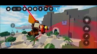 I fight an army with ps+ in TSB #tsb #roblox #gaming