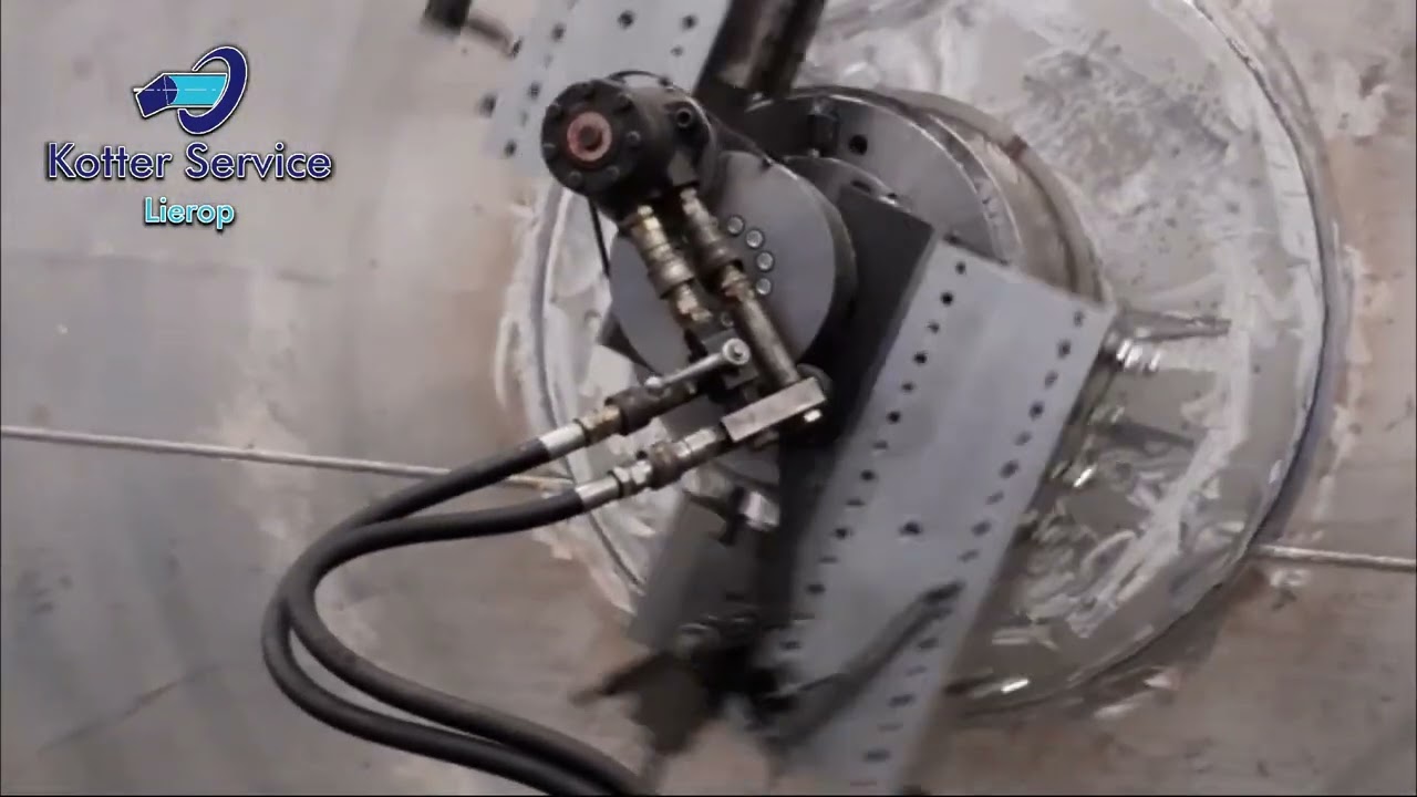 Roterende mobiele draaibank (Rotary mobile lathe)