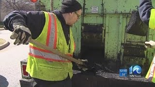 Warmer weather brings pothole repairs