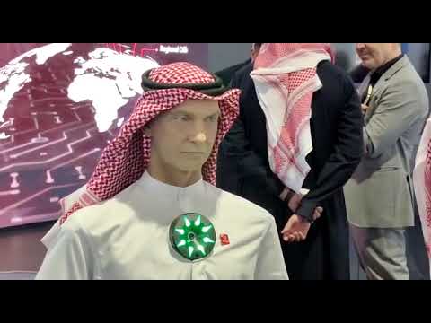 Humanoid Robot At Arab Health 2023 WHXDubai