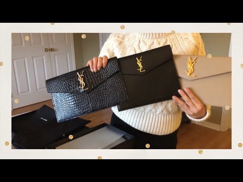 YSL Uptown Pouch Clutch Review - One Year Later - Sandra Skaar