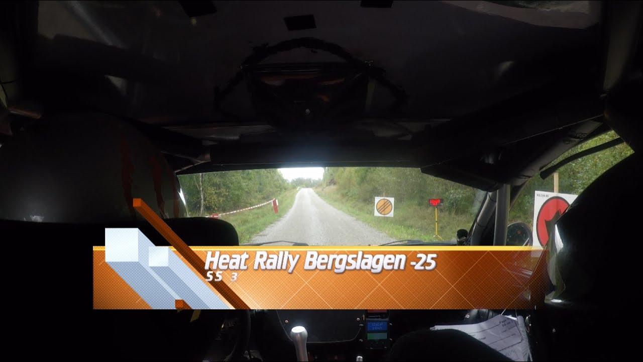 HEAT Rally Bergslagen -25 SS3