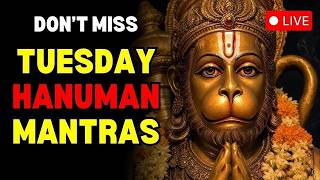 🔴 Tuesday Special Hanuman Mantras for Strength & Protection | LIVE