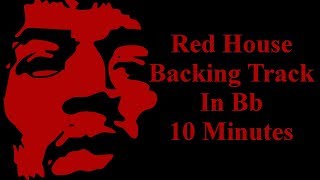 Video thumbnail of "Red House Jam Track In Bb -12 bar Blues Jam Track In Bb"