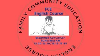 Meet 06/24 July (Beginner Advance 1/3:00 PM): FCE English Course | WA 08216082131