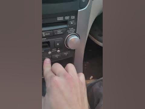 2008 Acura TL Radio Code Location (Each vehicle is different) - YouTube