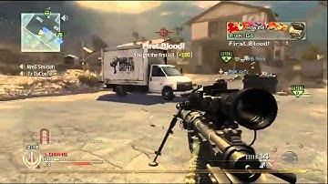 Amazing double kill noscope across map headshot SnD