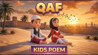 Surah Qaf for Kids | Beautiful 3D Animation Quran Poem (Muslim Kids Studio)