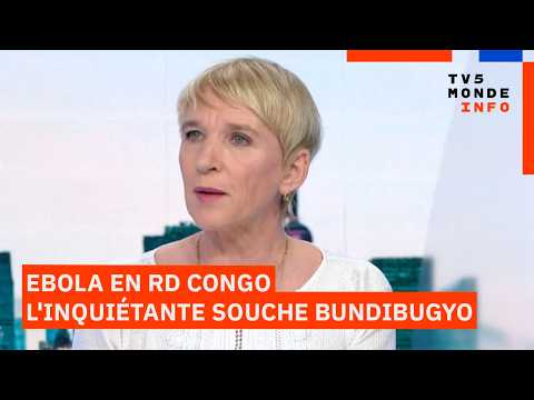Ebola : ni traitement, ni vaccin, l'inquiétante souche Bundibugyo - YouTube