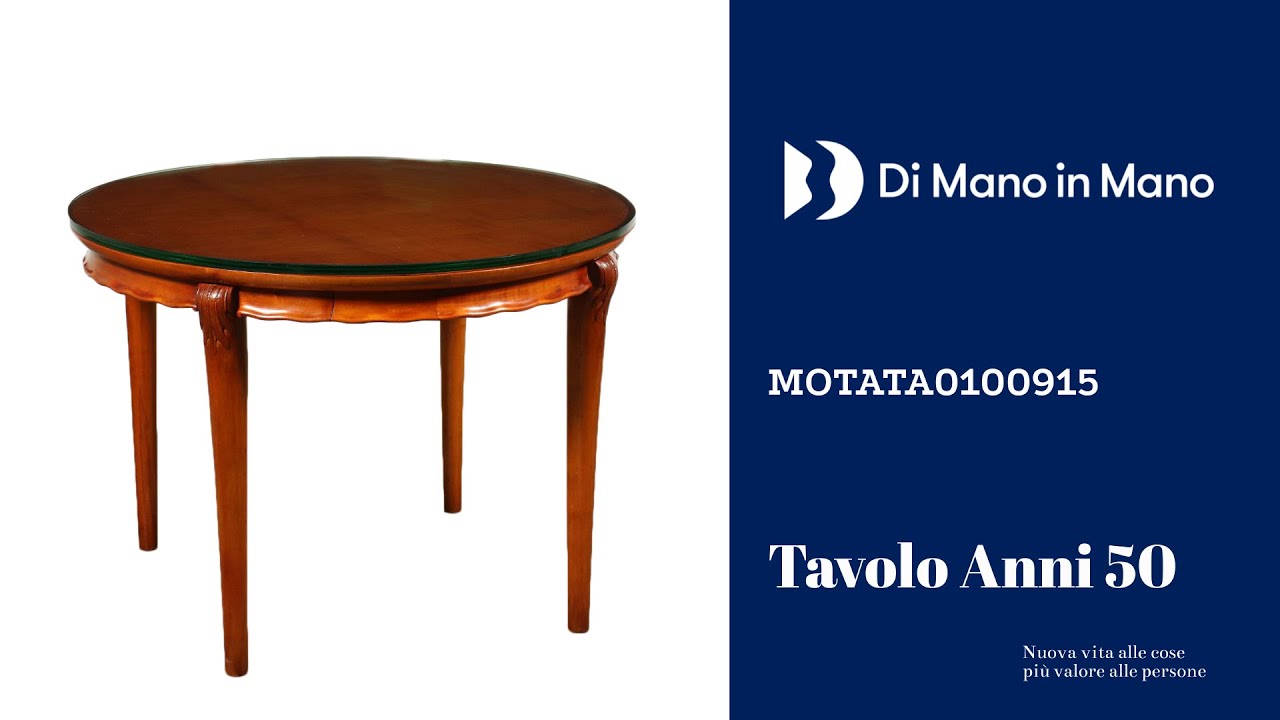Tavolo Modernariato Anni 50