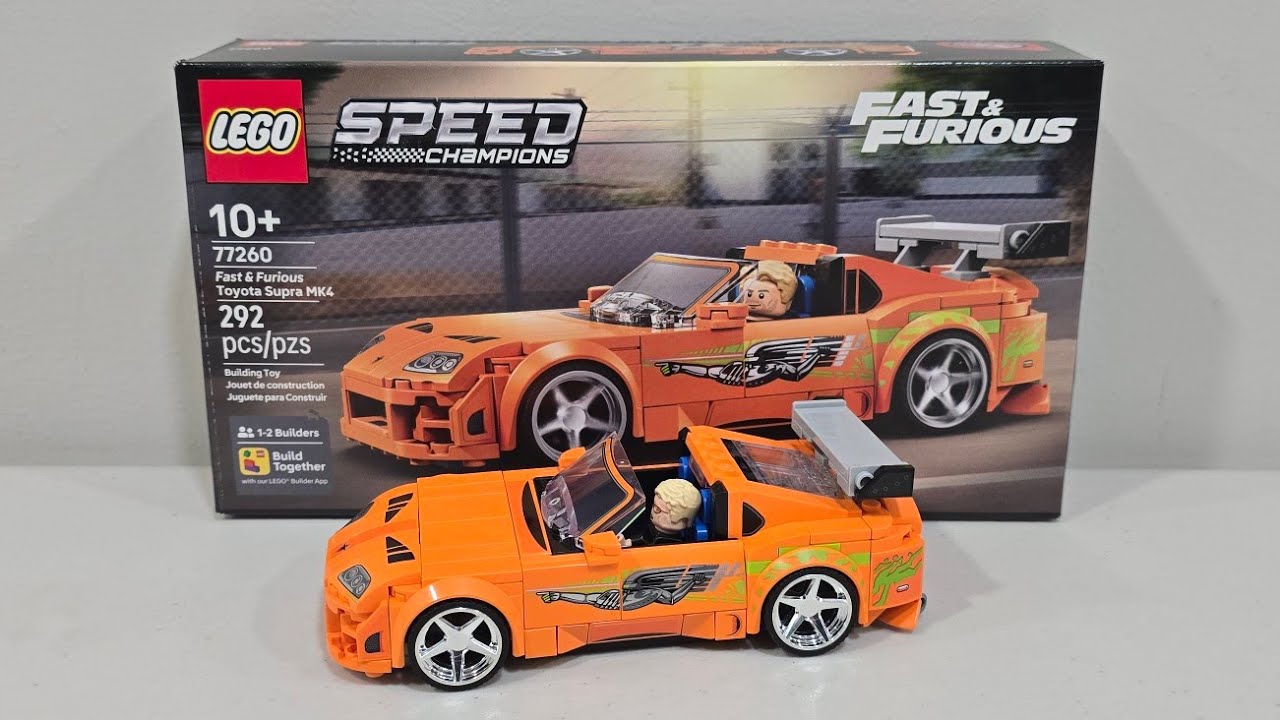NEW Lego Speed Champions Toyota Supra MK4 Set 77260 Review! Fast