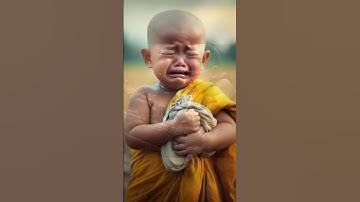 cute little monk in sad moments ____#crying#cry#sadstatus#kgf#monk