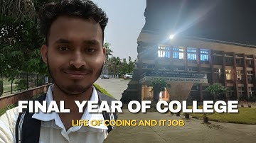 Final Year of College: a short vlog