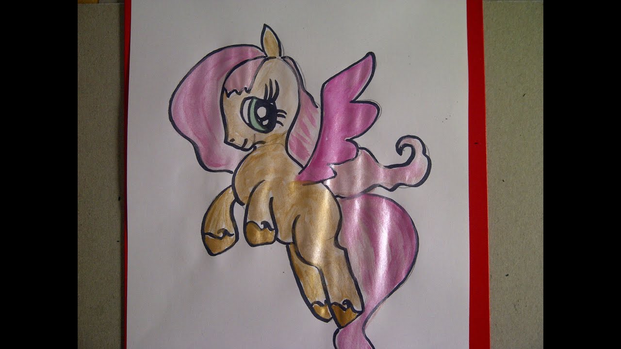 So malt (zeichnet) man ganz einfach "My Little Pony"-Figuren. Tiere