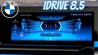 Athlete Statistics First Look At BMW iDrive 8.5 System!