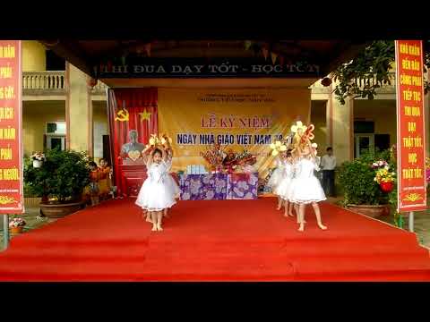 Video múa thương lắm thầy cô ơi đẹp nhất lớp 4a2 - youtube