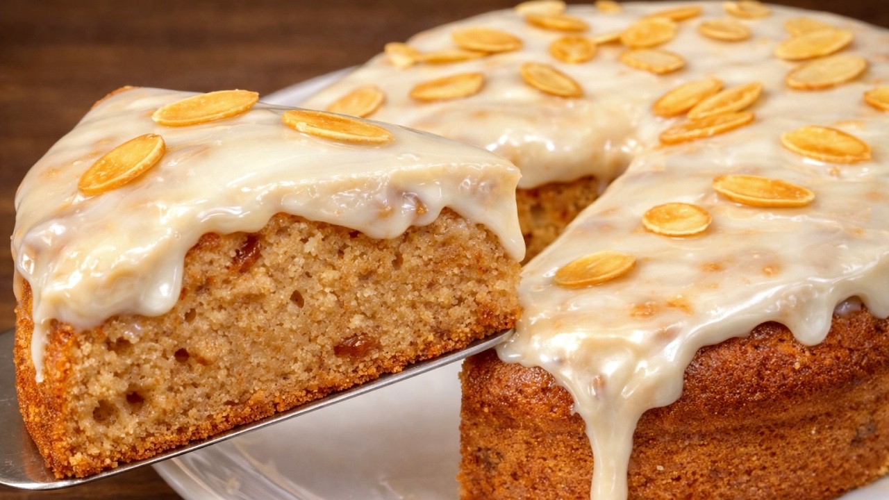 Oatmeal and apple! The famous cake without flour and sugar!