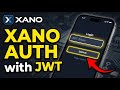How to setup Xano API authentication with JWT for your app - Detailed Guide