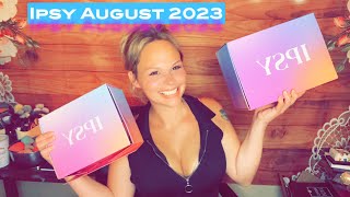 Ipsy August 2023  Icon Box/ Glam Bag/ BoxyCharm By Ipsy