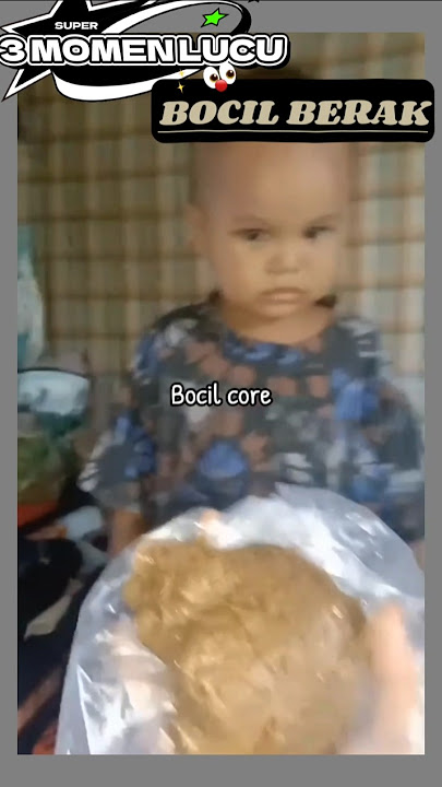 3 momen Bocil berak lucu#bocil#ngakak#momenlucu