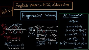 (English Version- HSC and Admission) " Traveling or Progressive Waves (1st Paper- Chapter 9)"