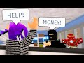 IRON MAN Saved Me From Getting ROBBED! Then Took Me To His Secret Base! (Roblox)