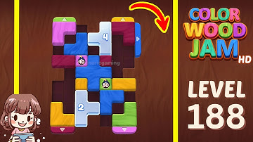 Color Wood Jam Level 188 Solution Walkthrough