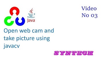 How to capture video or picture from WebCam using Java with OpenCV . with source code #3