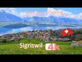 🇨🇭 - SWITZERLAND - SIGRISWIL - PART 5 - INTERLAKEN -Walking Tour beautiful villages- SUIZA - 4k