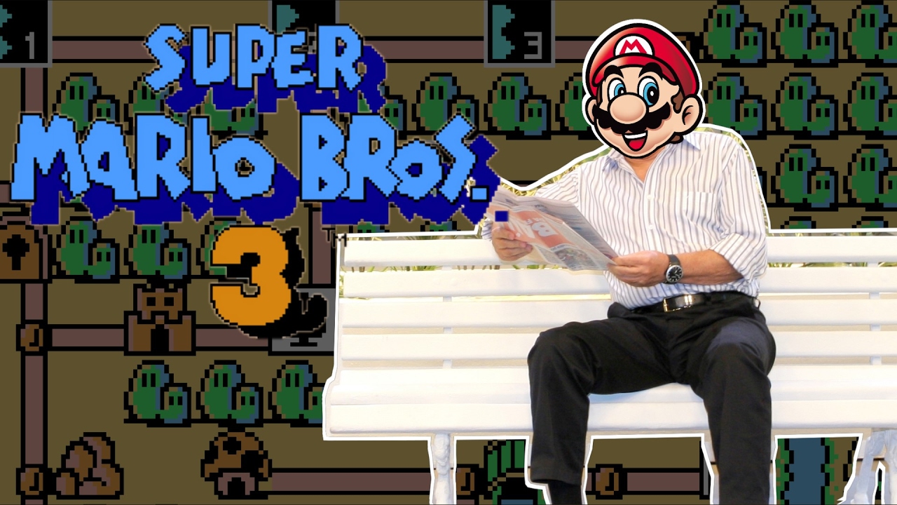 Super Mario 3 1 A praça é nossa Só piada ruim! YouTube