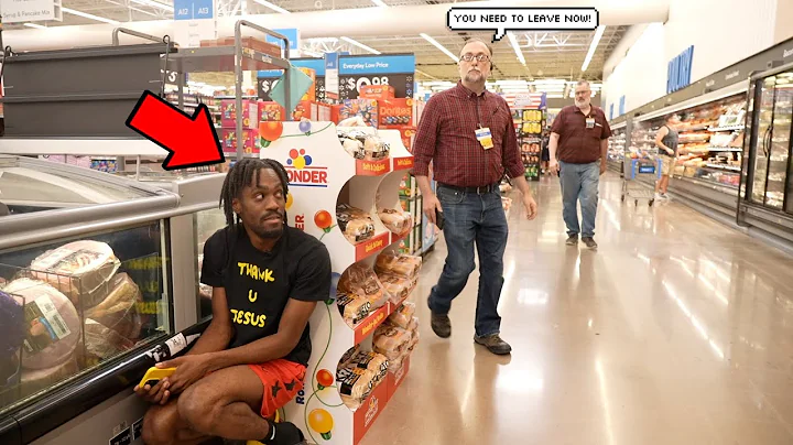 Hiding From Walmart Employees!