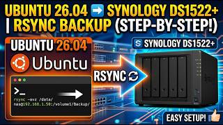 How to Rsync from Ubuntu to Synology NAS (Step-by-Step)