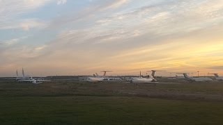 Кладбище самолётов в Домодедово (Airplanes boneyard in Domodedovo International airport)