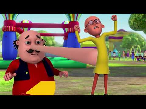 Motu Patlu Wrong Nose GIANT Wow Kids Motu Patlu Coloring In Hindi 3D Animation Kids Cartoon
