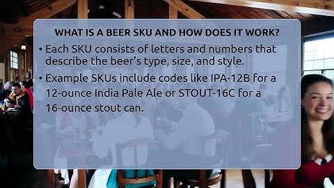 What Is A Beer SKU And How Does It Work? - The Pint Guy