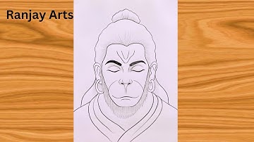 Hanuman Ji Drawing Step by Step - Complete Guide | Art Video