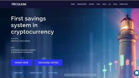 Peculium: First Savings System in Cryptocurrency.