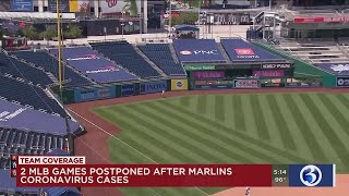 VIDEO: Miami Marlins' coronavirus outbreak pushes MLB to postpone two games