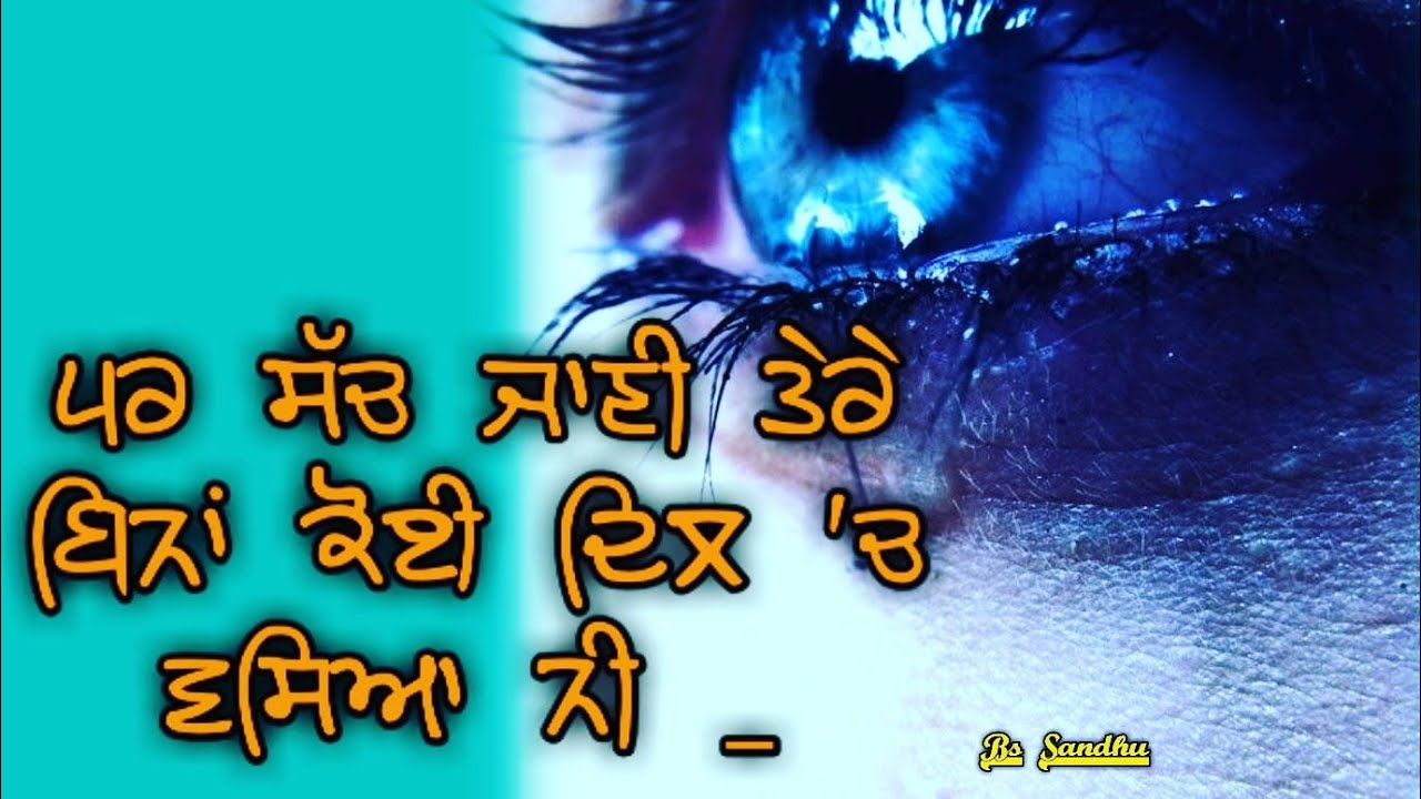 Tere Bina ? Whatsapp Status Punjabi Status 2021 | New Punjabi Song Status 2021 | Bs Sandhu