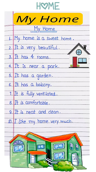 10 Lines On My Home | Essay On My Home | 10 Lines Essay On My Home/My Home Essay/My Home 10 Lines l
