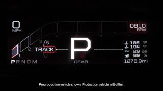 All-new Ford GT Supercar's digital instrument display Trailer | AutoMotoTV screenshot 3