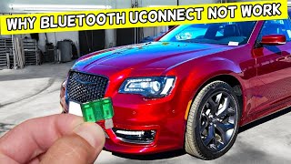 Why Bluetooth UConnect Does Not Work On Chrysler 300