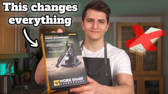 Worksharp Precision Adjust Knife Sharpener Review 