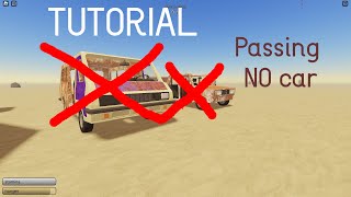 Tutorial on passing the game WITHOUT transport|a dusty trip|Roblox screenshot 5