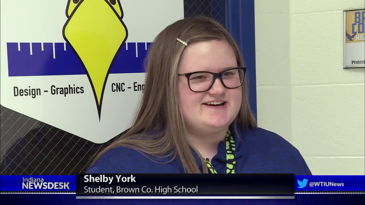 Classroom Business Picks Up in Brown County High School