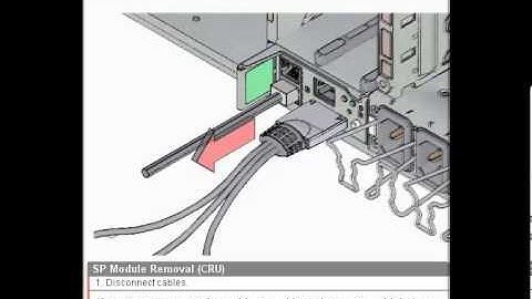 Sun Server X2-8: Removing a Service Processor