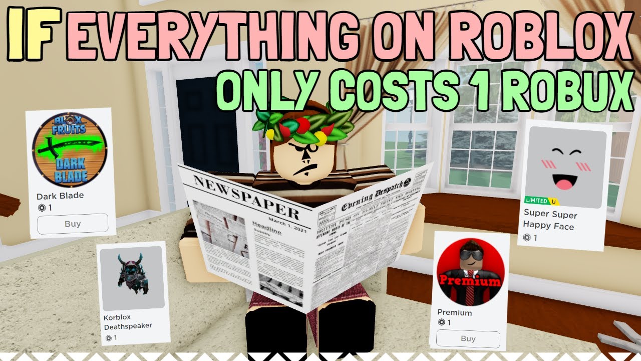 Everything is off sale…everything : r/roblox