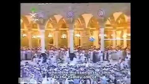 تلاوة من سورتي الحجر والنحل صلاة التراويح ليلة ١٣ رمضان ١٤٢٥ فضيلة الشيخ سعود بن إبراهيم الشريم