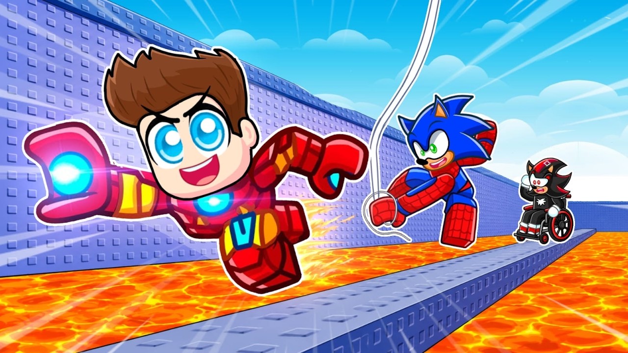 I BECAME THE STRONGEST HERO TO TROLL NOOBS IN ROBLOX !!